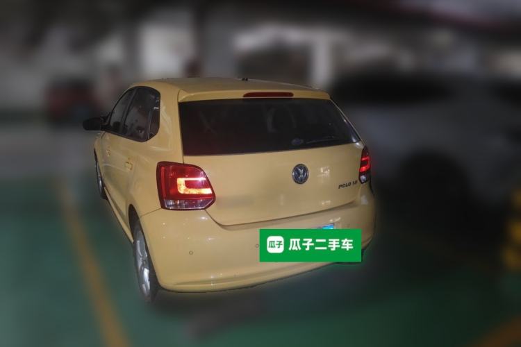 Used Volkswagen Polo 2011 1.6L Manual ZhiShang Edition Rear Left 45 Deg