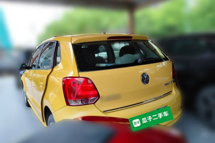 Used Volkswagen Polo 2011 1.6L Automatic ZhiKu Edition Rear Left 45 Deg