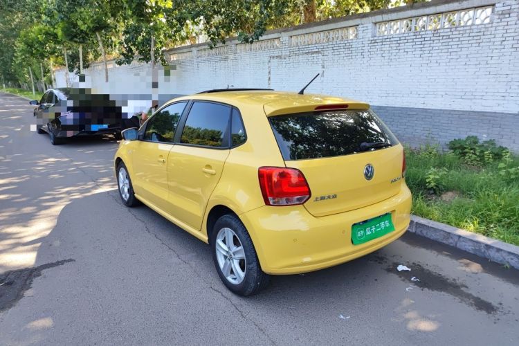 Used Volkswagen Polo 2011 1.6L Automatic ZhiShang Version Rear Left 45 Deg