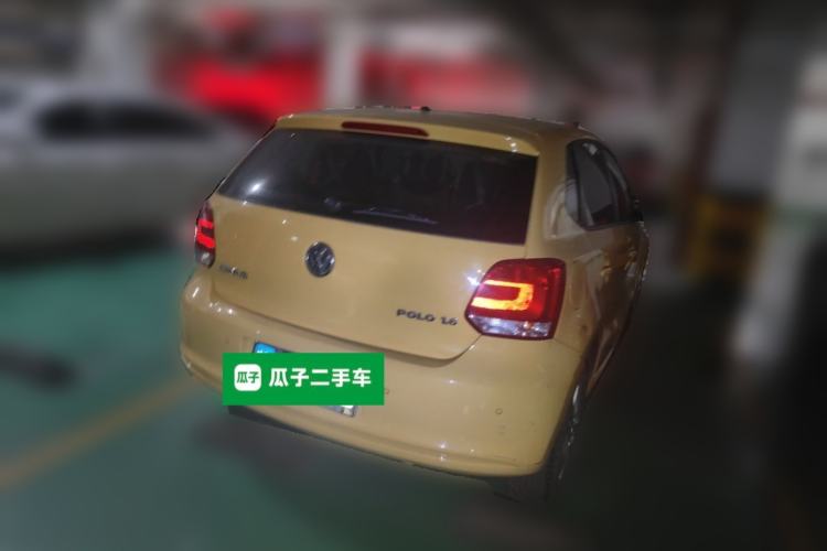 Used Volkswagen Polo 2011 1.6L Manual ZhiShang Edition Rear Right 45 Deg