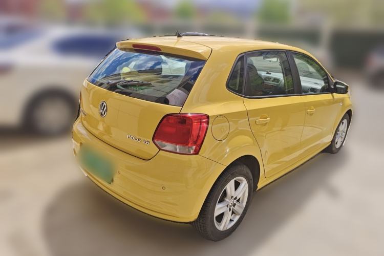 Used Volkswagen Polo 2011 1.6L Manual ZhiShang Edition Rear Right 45 Deg