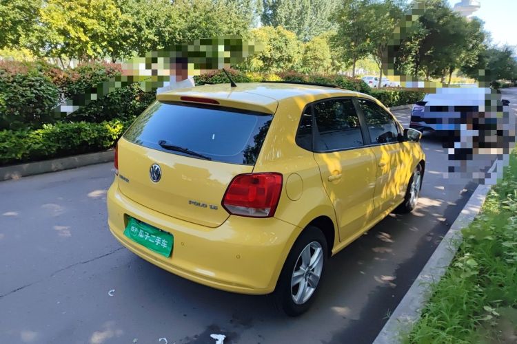 Used Volkswagen Polo 2011 1.6L Automatic ZhiShang Version Rear Right 45 Deg