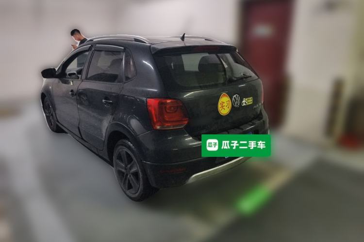 Used Volkswagen Polo 2012 1.6L Cross Polo Automatic Transmission Rear Left 45 Deg