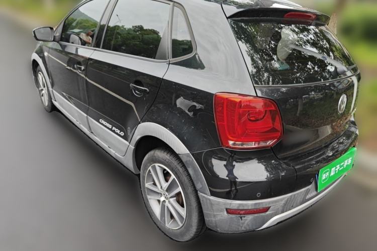 Used Volkswagen Polo 2012 1.6L Cross Polo Automatic Transmission Rear Left 45 Deg