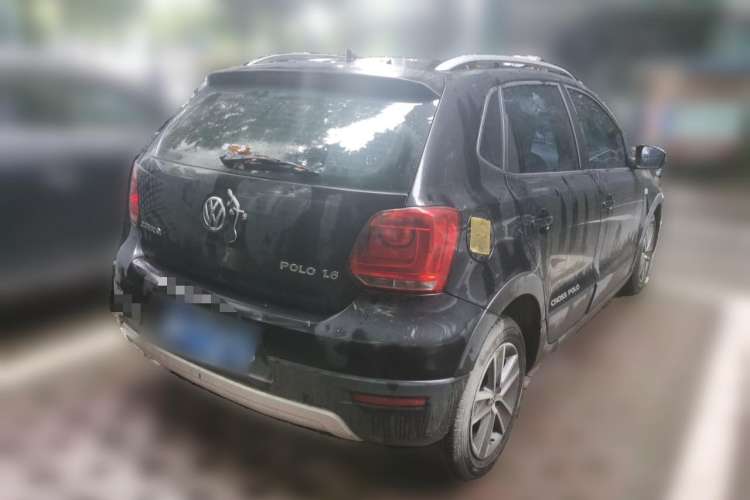 Used Volkswagen Polo 2012 1.6L Cross Polo MT Rear Right 45 Deg