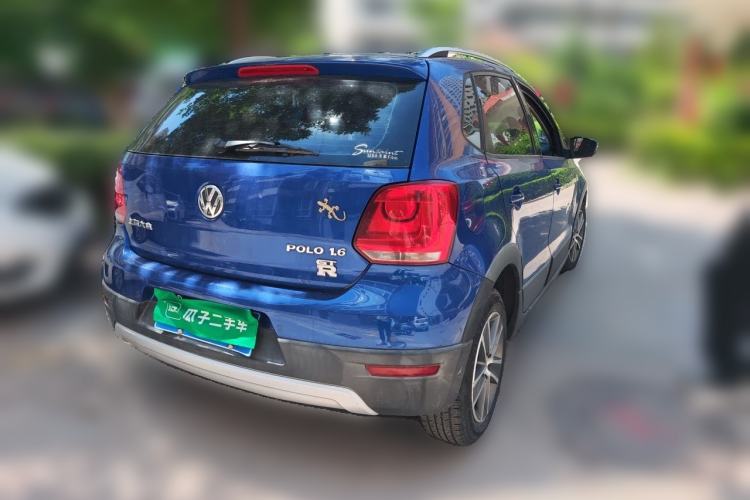 Used Volkswagen Polo 2012 1.6L Cross Polo Automatic Transmission Rear Right 45 Deg