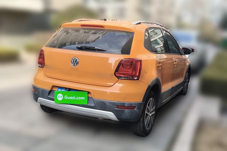 Used Volkswagen Polo 2012 1.6L Cross Polo MT Rear Right 45 Deg
