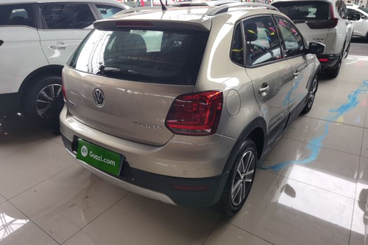 Used Volkswagen Polo 2012 1.6L Cross Polo Automatic Transmission Rear Right 45 Deg
