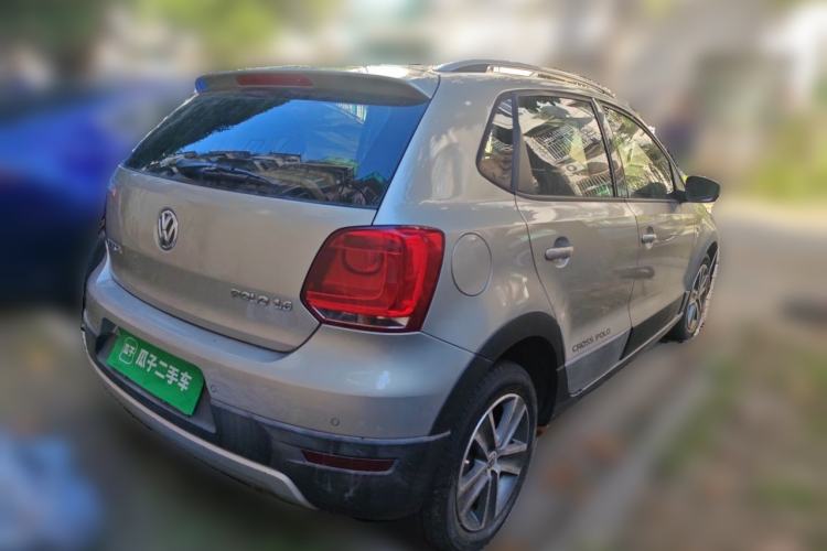 Used Volkswagen Polo 2012 1.6L Cross Polo MT Rear Right 45 Deg