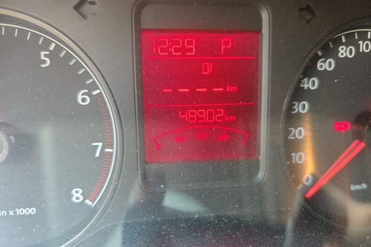 Used Volkswagen Polo 2012 1.6L Cross Polo Automatic Transmission Odometer Close Up