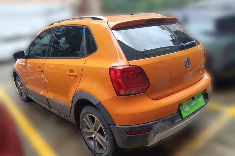 Used Volkswagen Polo 2012 1.6L Cross Polo Automatic Transmission Rear Left 45 Deg