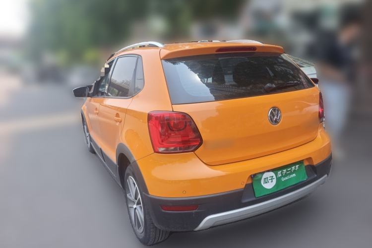 Used Volkswagen Polo 2012 1.6L Cross Polo Automatic Transmission Rear Left 45 Deg