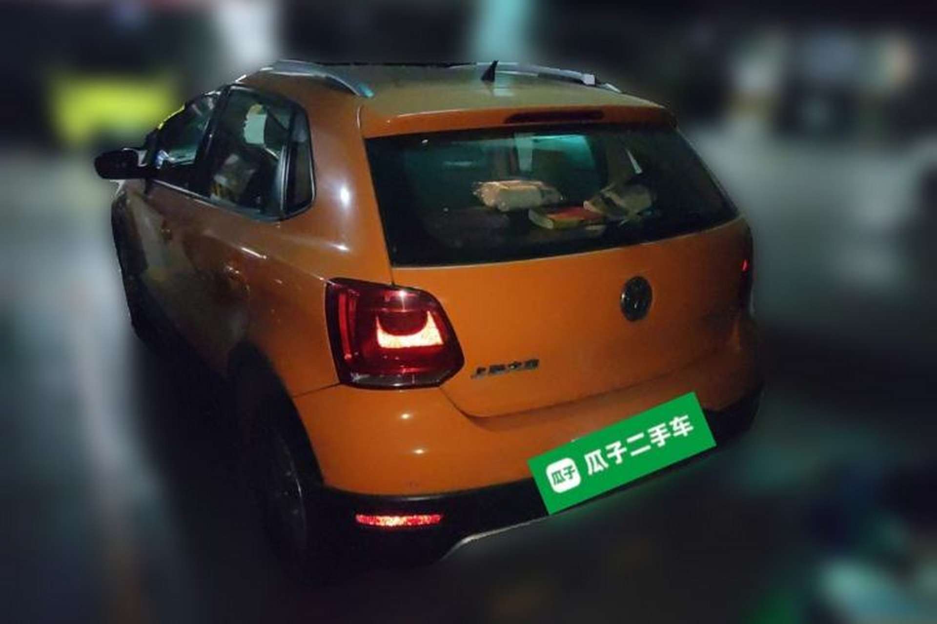 Used Volkswagen Polo 2012 1.6L Cross Polo Automatic Transmission Rear Left 45 Deg