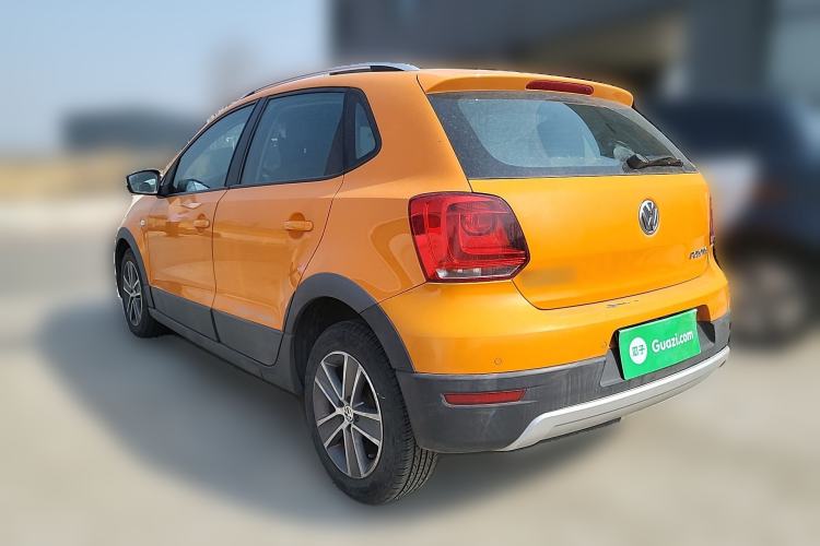 Used Volkswagen Polo 2012 1.6L Cross Polo Automatic Transmission Rear Left 45 Deg