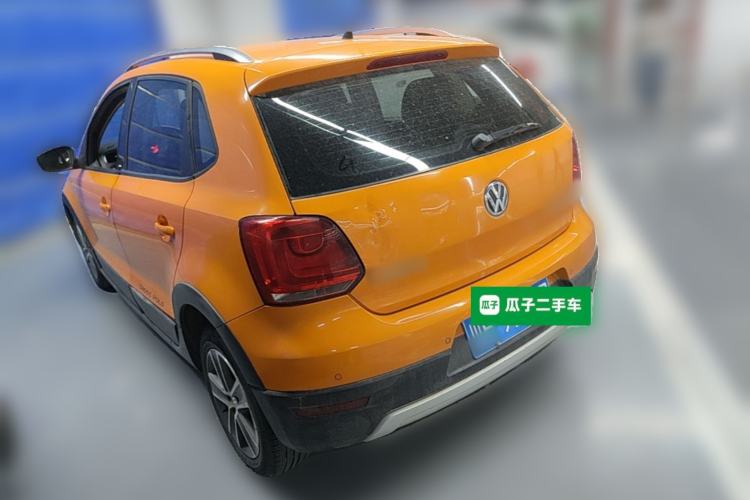 Used Volkswagen Polo 2012 1.6L Cross Polo Automatic Transmission Rear Left 45 Deg