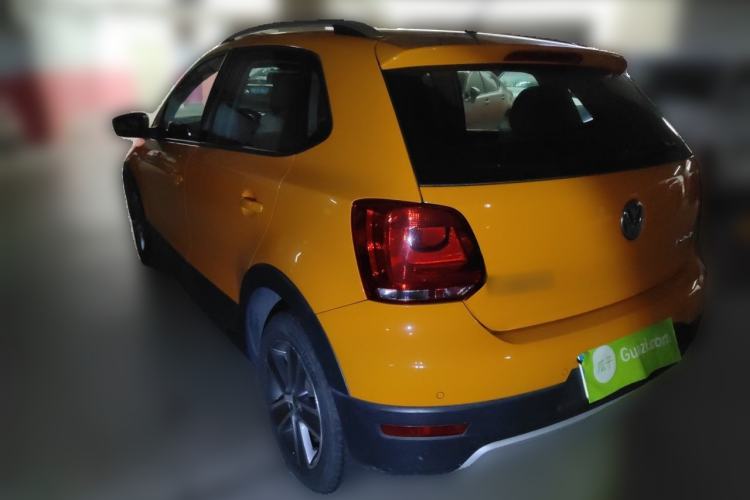 Used Volkswagen Polo 2012 1.6L Cross Polo Automatic Transmission Rear Left 45 Deg