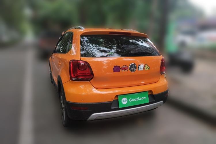 Used Volkswagen Polo 2012 1.6L Cross Polo MT Rear Left 45 Deg