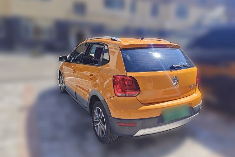 Used Volkswagen Polo 2012 1.6L Cross Polo Automatic Transmission Rear Left 45 Deg