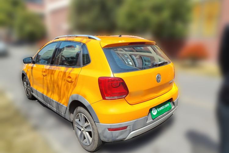 Used Volkswagen Polo 2012 1.6L Cross Polo Automatic Transmission Rear Left 45 Deg
