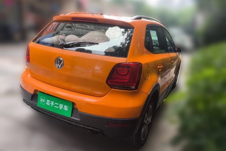Used Volkswagen Polo 2012 1.6L Cross Polo Automatic Transmission Rear Right 45 Deg