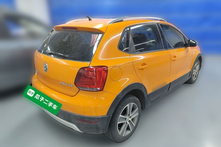 Used Volkswagen Polo 2012 1.6L Cross Polo Automatic Transmission Rear Right 45 Deg