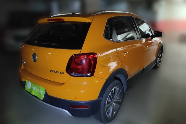 Used Volkswagen Polo 2012 1.6L Cross Polo Automatic Transmission Rear Right 45 Deg