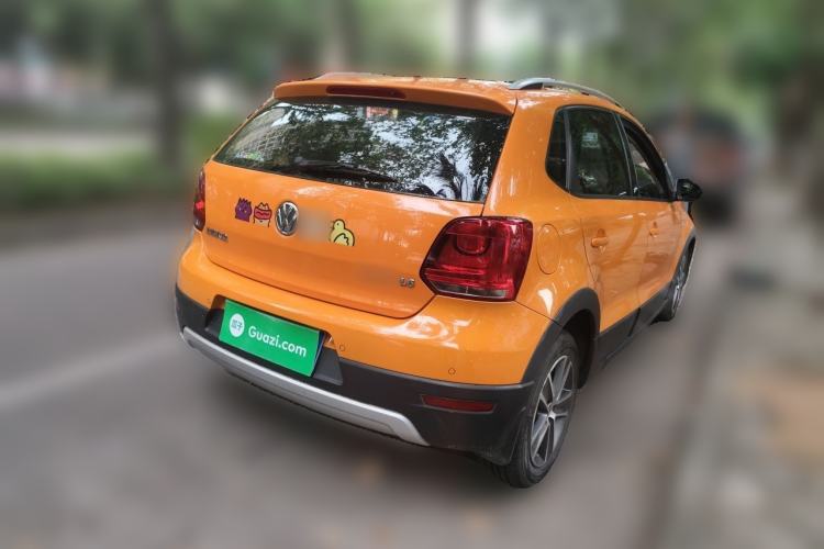 Used Volkswagen Polo 2012 1.6L Cross Polo MT Rear Right 45 Deg