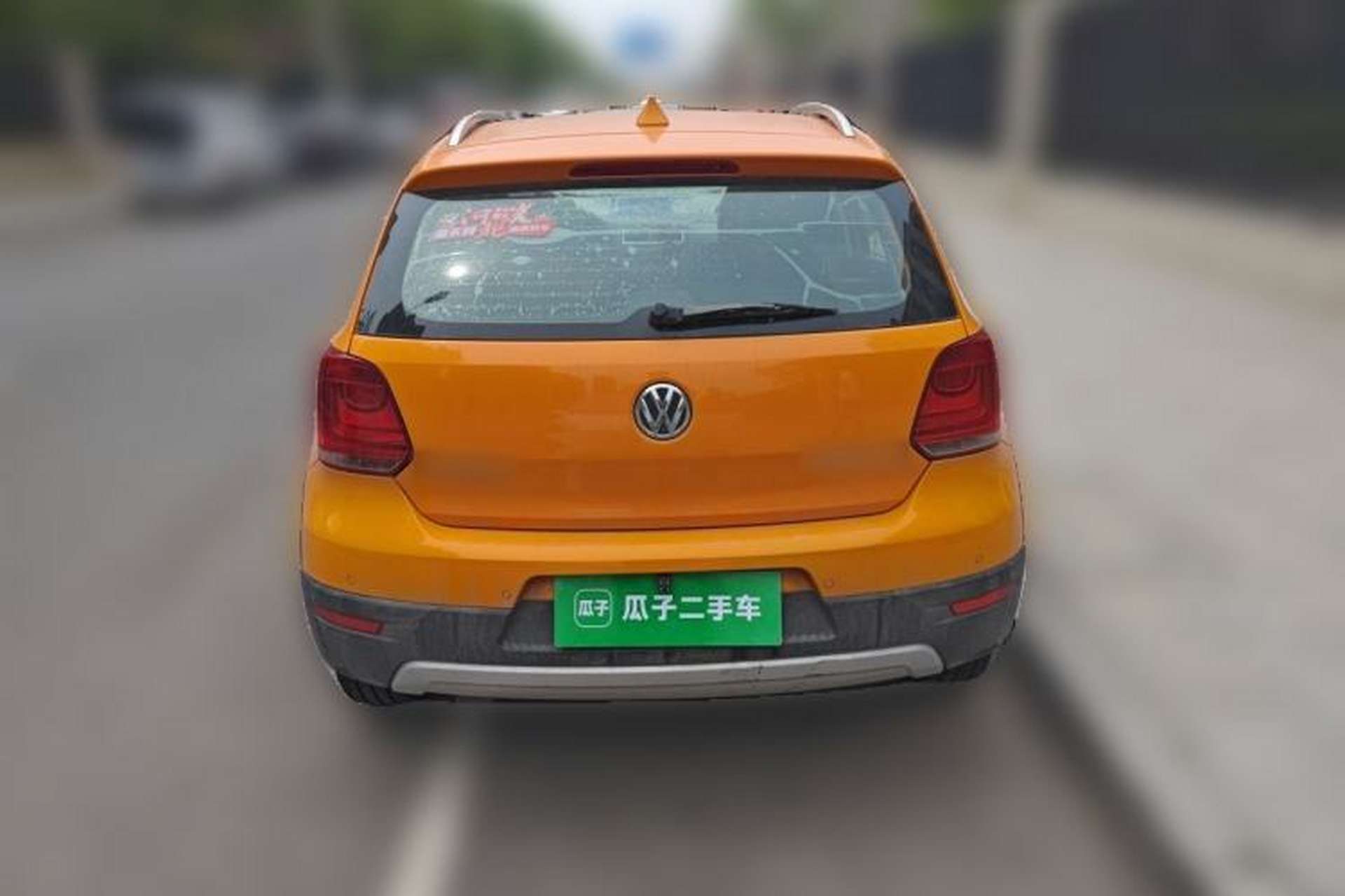 Used Volkswagen Polo 2012 1.6L Cross Polo MT Rear