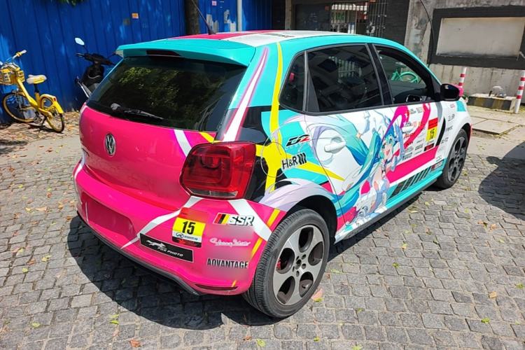 Used Volkswagen Polo 2012 1.4TSI GTI Rear Right 45 Deg