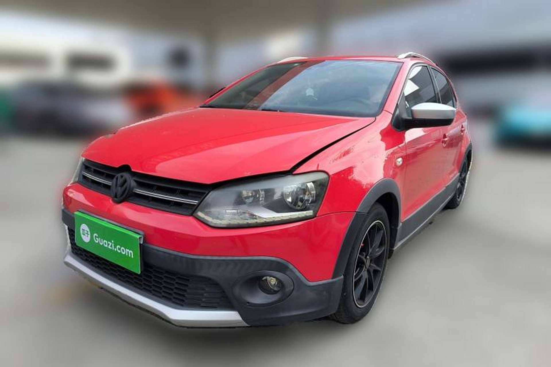 Used Volkswagen Polo 2012 1.6L Cross Polo Automatic Transmission Front Left 45 Deg