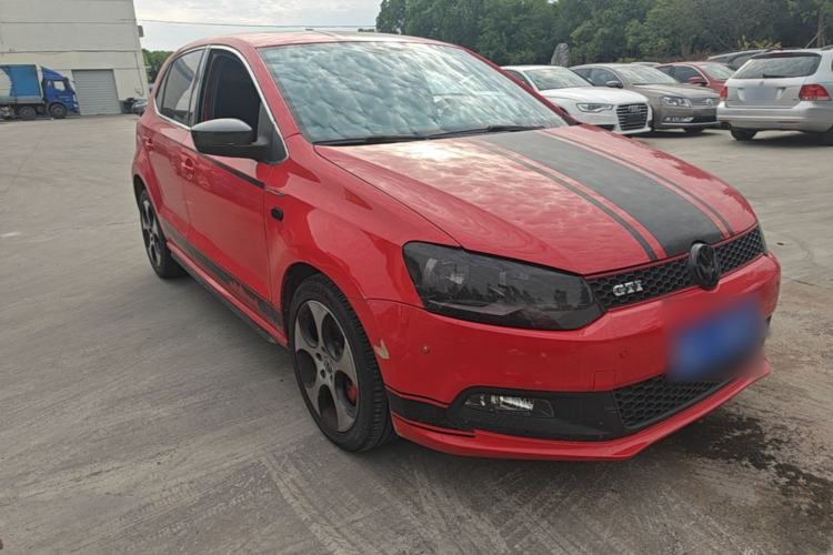 Used Volkswagen Polo 2012 1.4TSI GTI Front Right 45 Deg