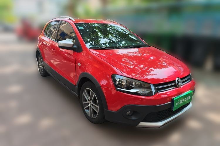 Used Volkswagen Polo 2012 1.6L Cross Polo Automatic Transmission Front Right 45 Deg