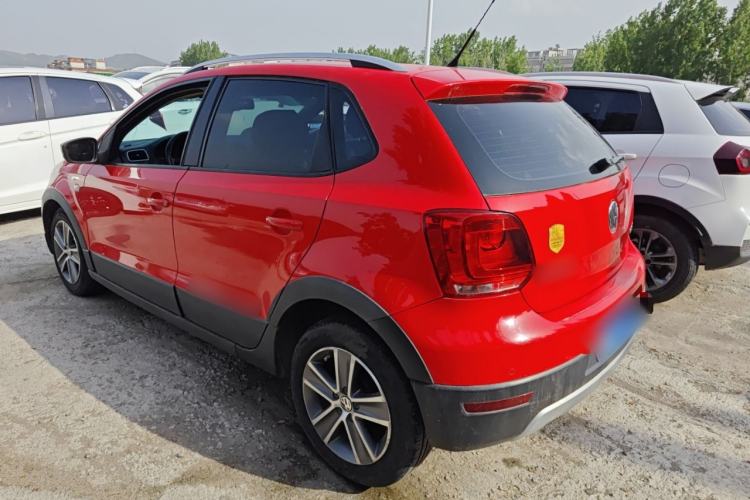 Used Volkswagen Polo 2012 1.6L Cross Polo Automatic Transmission Rear Left 45 Deg