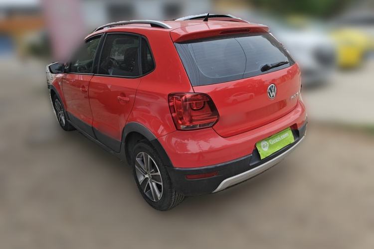 Used Volkswagen Polo 2012 1.6L Cross Polo Automatic Transmission Rear Left 45 Deg