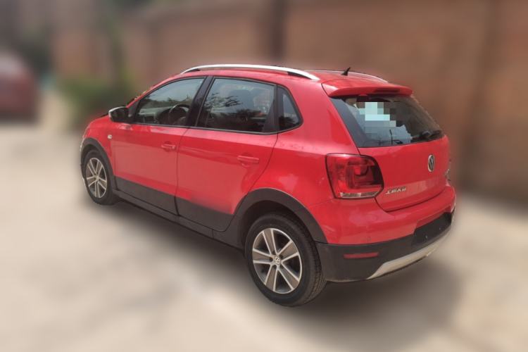 Used Volkswagen Polo 2012 1.6L Cross Polo MT Rear Left 45 Deg