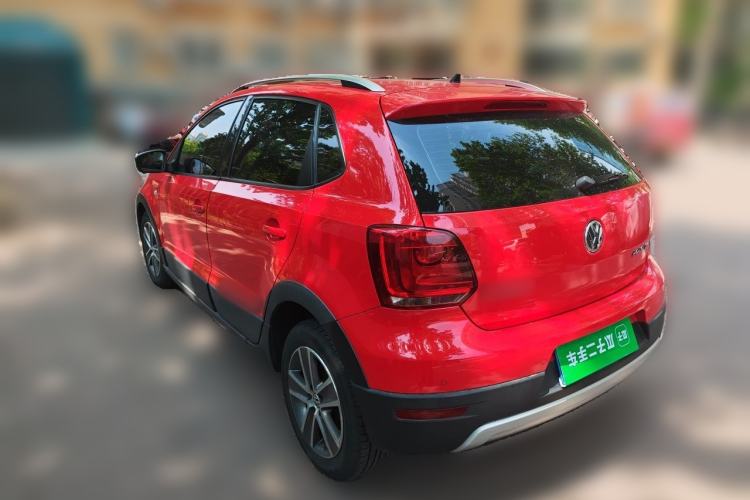 Used Volkswagen Polo 2012 1.6L Cross Polo Automatic Transmission Rear Left 45 Deg