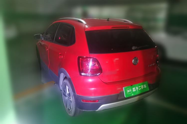 Used Volkswagen Polo 2012 1.6L Cross Polo Automatic Transmission Rear Left 45 Deg