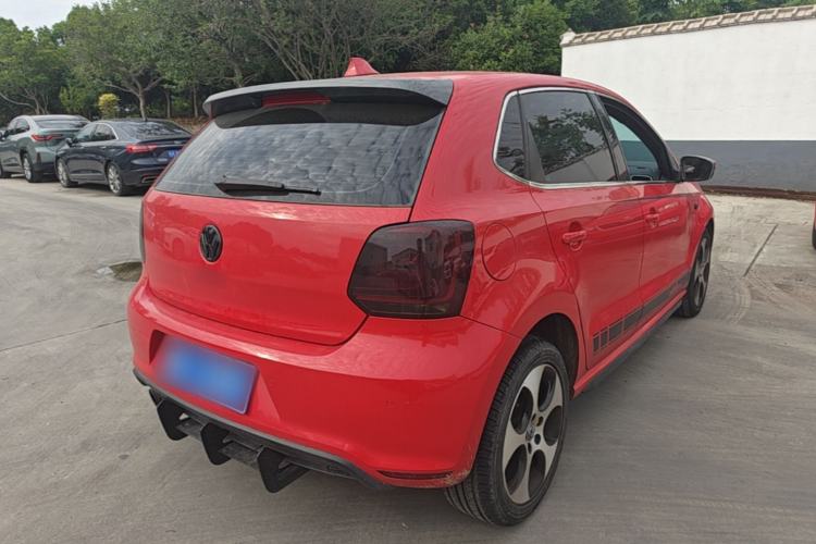 Used Volkswagen Polo 2012 1.4TSI GTI Rear Right 45 Deg