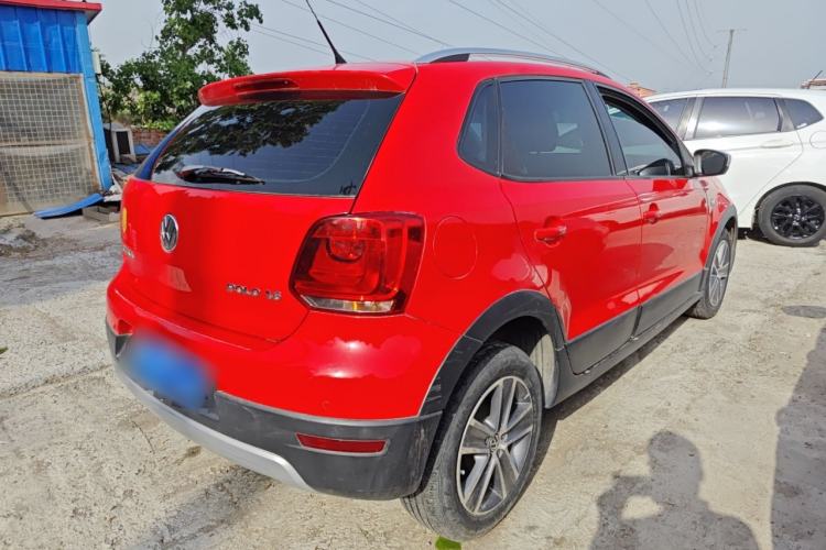 Used Volkswagen Polo 2012 1.6L Cross Polo Automatic Transmission Rear Right 45 Deg