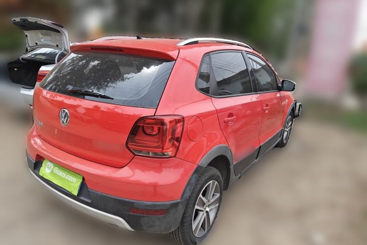 Used Volkswagen Polo 2012 1.6L Cross Polo Automatic Transmission Rear Right 45 Deg