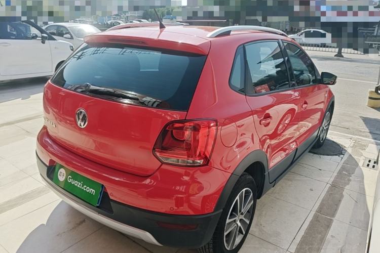 Used Volkswagen Polo 2012 1.6L Cross Polo Automatic Transmission Rear Right 45 Deg