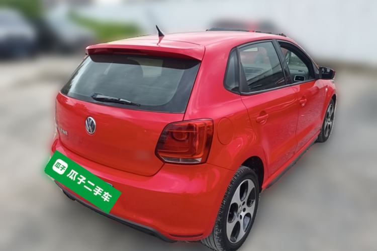 Used Volkswagen Polo 2012 1.4TSI GTI Rear Right 45 Deg