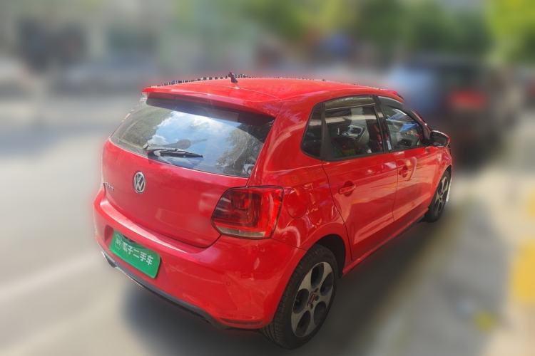 Used Volkswagen Polo 2012 1.4TSI GTI Rear Right 45 Deg