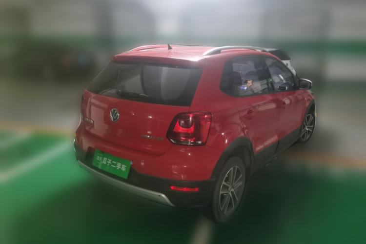 Used Volkswagen Polo 2012 1.6L Cross Polo Automatic Transmission Rear Right 45 Deg