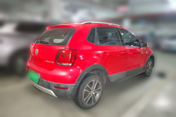 Used Volkswagen Polo 2012 1.6L Cross Polo Automatic Transmission Rear Right 45 Deg