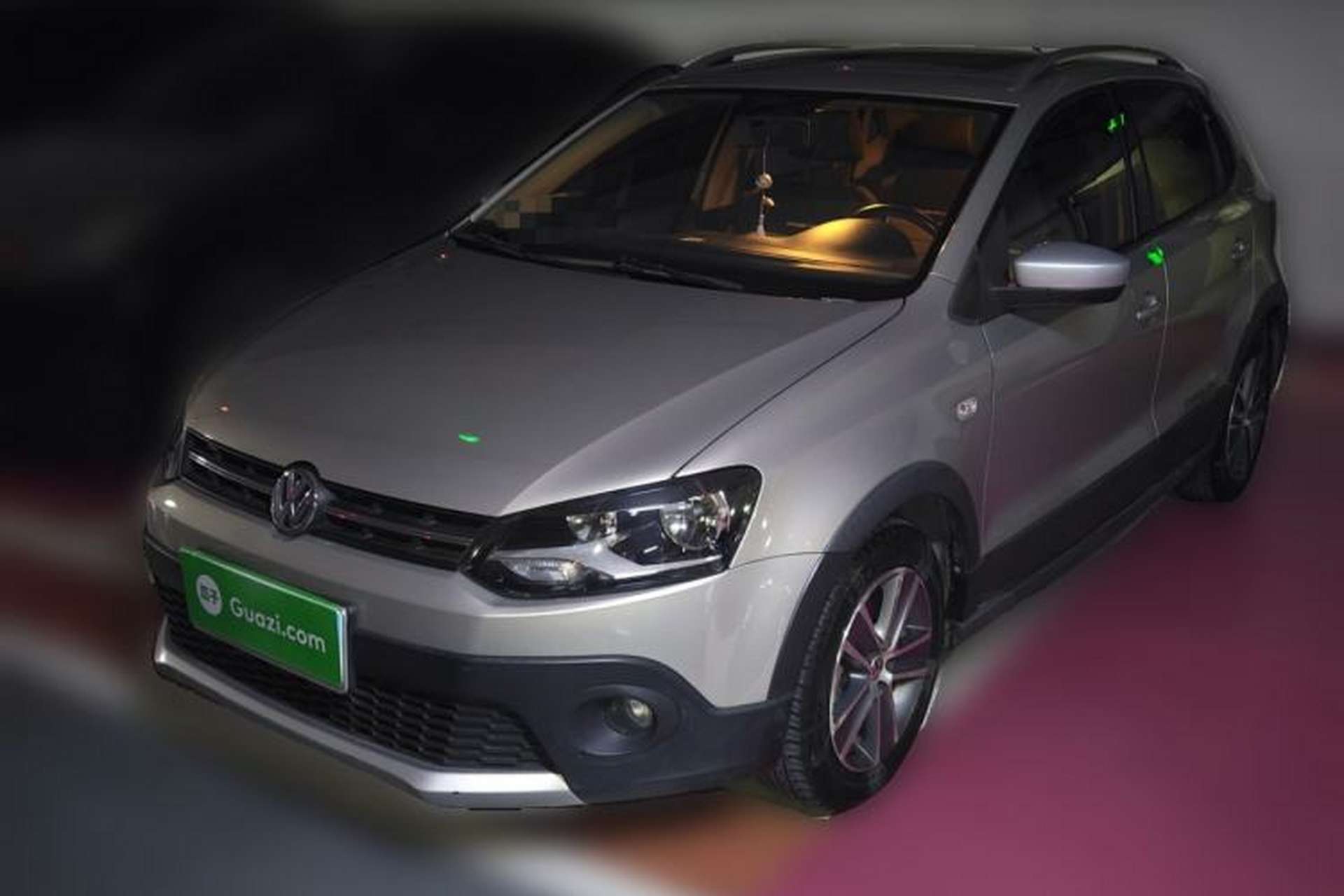 Used Volkswagen Polo 2012 1.6L Cross Polo Automatic Transmission Front Left 45 Deg