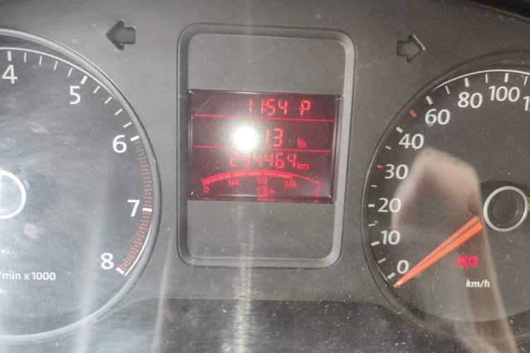 Used Volkswagen Polo 2012 1.6L Cross Polo Automatic Transmission Odometer Close Up