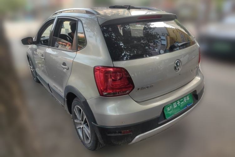 Used Volkswagen Polo 2012 1.6L Cross Polo Automatic Transmission Rear Left 45 Deg