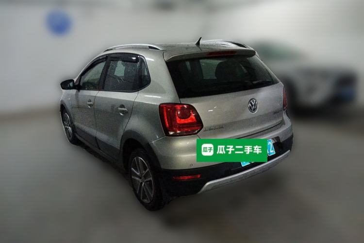 Used Volkswagen Polo 2012 1.6L Cross Polo Automatic Transmission Rear Left 45 Deg