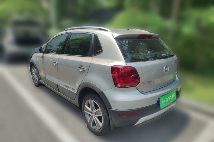 Used Volkswagen Polo 2012 1.6L Cross Polo Automatic Transmission Rear Left 45 Deg